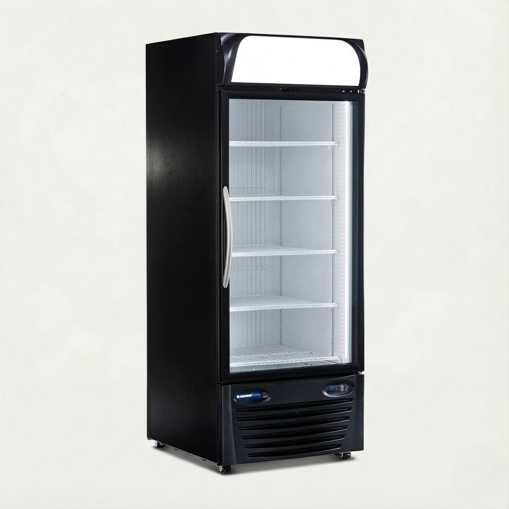 Minus Forty 22-USGF 30 One Section Display Freezer w Swing Door - Bottom Mount